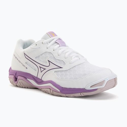 Dámské házenkářské boty Mizuno Wave Phantom 3 white/patrician purple/quince