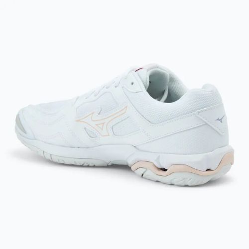 Dámské házenkářské boty Mizuno Wave Phantom 3 white/aleutian/cloud pink