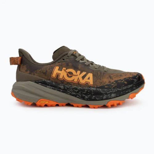 HOKA Speedgoat 6 pánské běžecké boty anique olive/squash