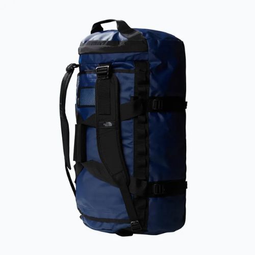 Cestovní taška The North Face Base Camp Duffel M 71 l summit navy/black/npf
