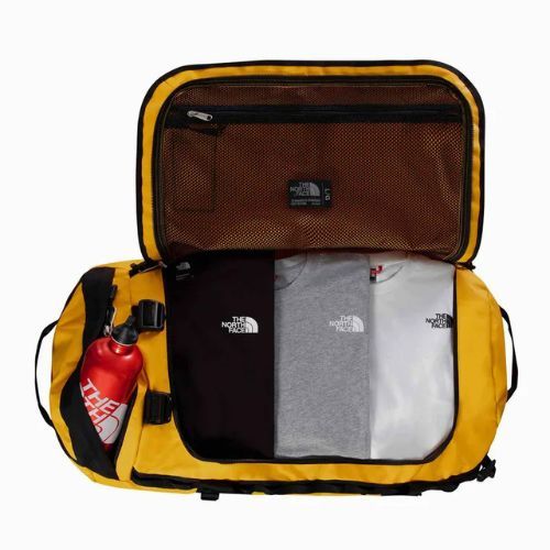 Cestovní taška The North Face Base Camp Duffel L 95 l summit gold/black/npf