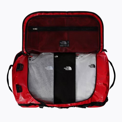 Cestovní taška The North Face Base Camp Duffel XL 132 l red/black/npf