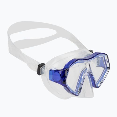 AQUASTIC Shelly dětský šnorchlovací set maska + šnorchl tmavě modrý