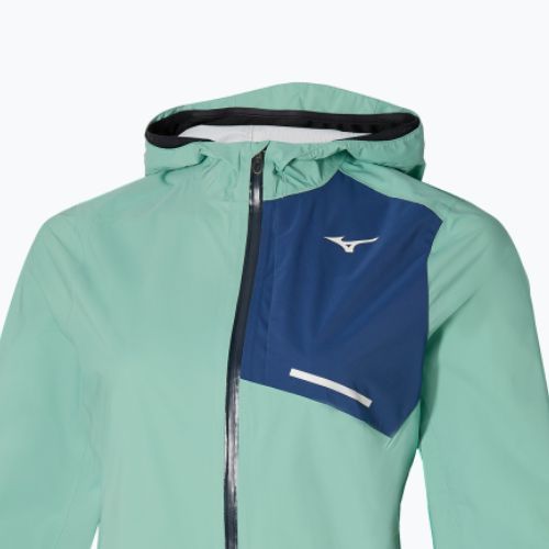 Dámská běžecká bunda Mizuno Waterproof 20K ER dusty jade