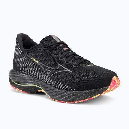 Pánské běžecké boty Mizuno Wave Rider 28 black/silver/sunny lime