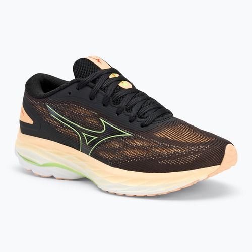 Dámské běžecké boty Mizuno Wave Ultima 15 black/mizuno neo lime/apricot ice