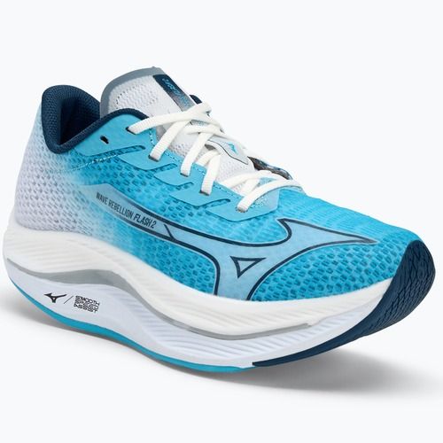Dámské běžecké boty Mizuno Wave Rebellion Flash 2 river blue/blue wing teal/white