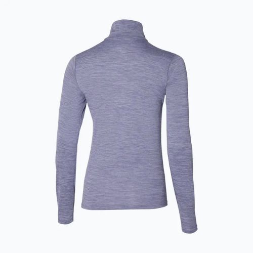 Dámské běžecké tričko longsleeve Mizuno Impulse Core Half Zip cadet
