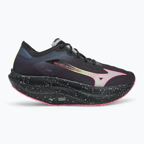 Pánské běžecké boty Mizuno Wave Rebellion Pro 2 black/silver/pink tetra