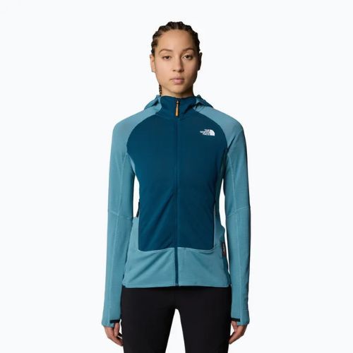 Dámská mikina The North Face Bolt Polartec Hoodie algae blue/midnight petrol