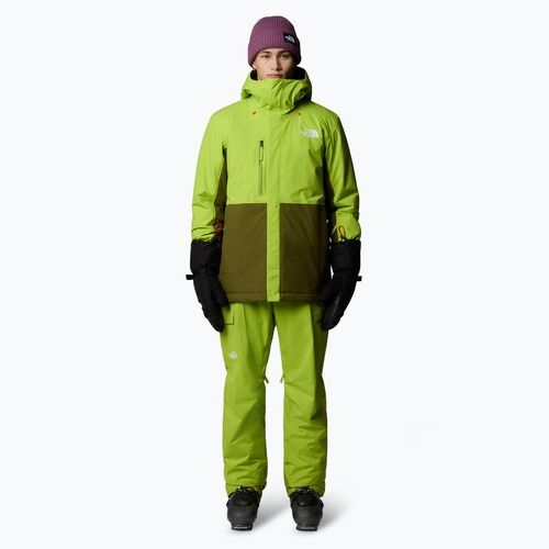 Pánská lyžařská bunda The North Face Freedom Insulated meadow brass/forest olive
