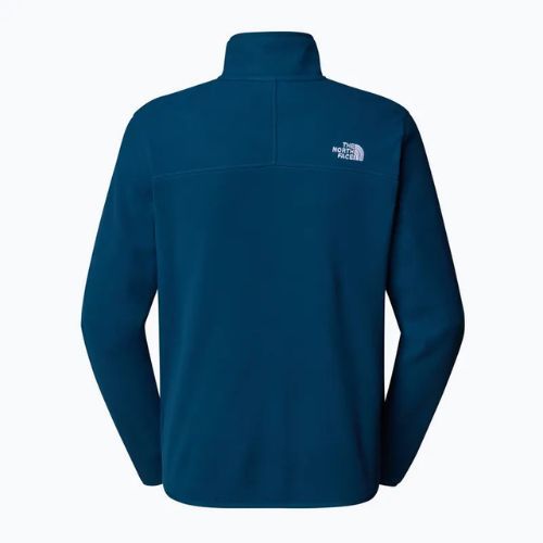 Pánská mikina  The North Face 100 Glacier 1/4 Zip midnight petrol