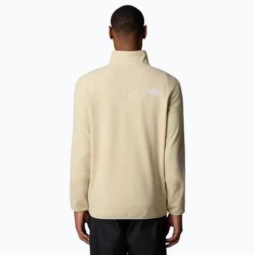 Pánská mikina The North Face 100 Glacier 1/4 Zip zion orange/concrete grey