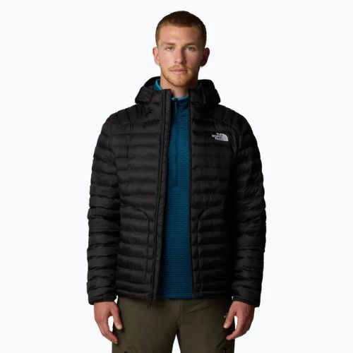 Pánská péřová bunda The North Face Huila Synthetic Hoodie black/asphalt grey