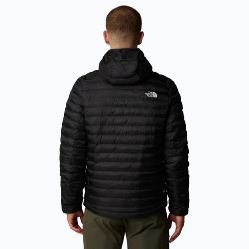 Pánská péřová bunda The North Face Huila Synthetic Hoodie black/asphalt grey