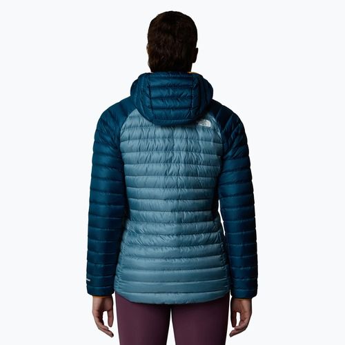 Dámská péřová bunda The North Face Bettaforca Lt Down Hoodie algae blue/midnight petrol