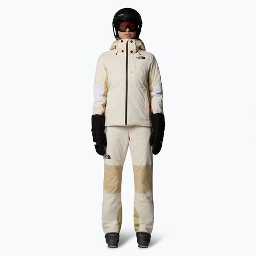 Dámská lyžařská bunda The North Face Lenado white dune/gravel/khaki