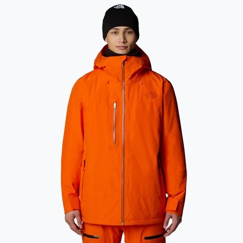 Pánská lyžařská bunda The North Face Descendit orange