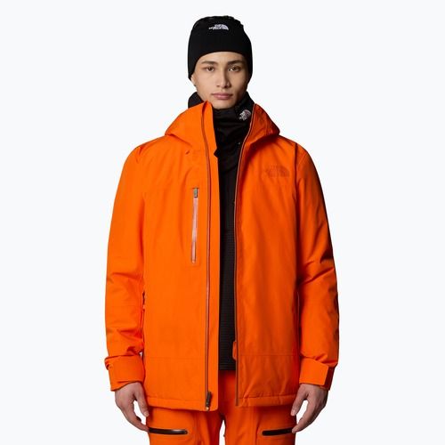 Pánská lyžařská bunda The North Face Descendit orange