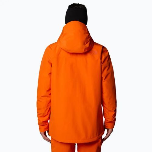 Pánská lyžařská bunda The North Face Descendit orange