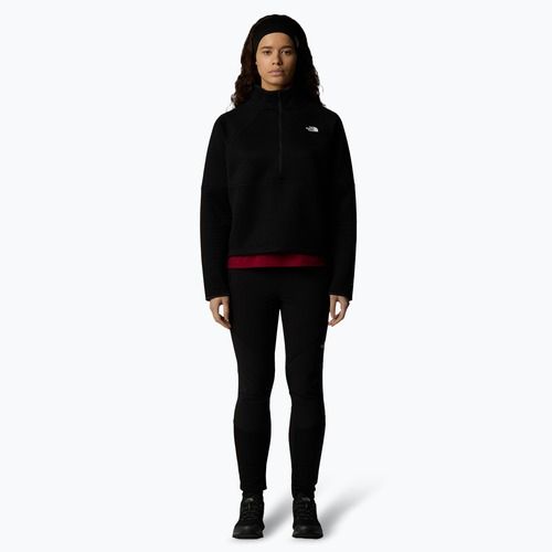 Dámská trekingová mikina The North Face Vertical Thermal 1/4 Zip black