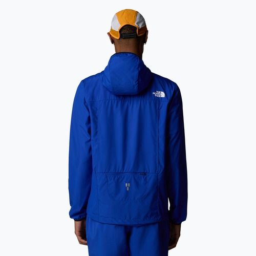 Pánská běžecká bunda The North Face Higher Run Wind 1/4 Zip tnf blue