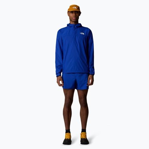 Pánská běžecká bunda The North Face Higher Run Wind 1/4 Zip tnf blue