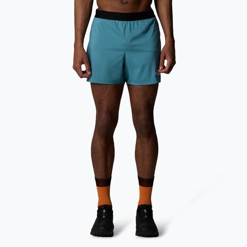 Pánské běžecké šortky The North Face Breeze 5" algae blue