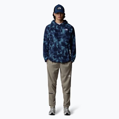 Pánská mikina  The North Face Mountain Athletics Fleece Print summit navy aop print