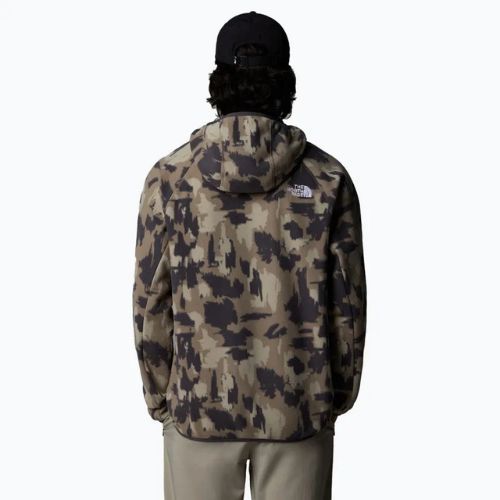 Pánská mikina  The North Face Mountain Athletics Fleece Print cavern grey painted mou