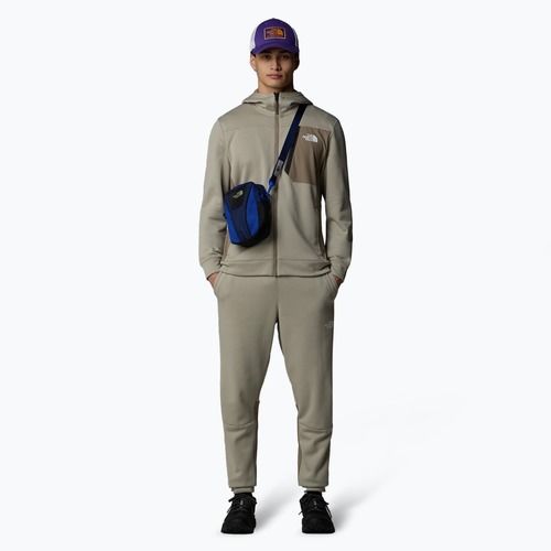 Pánská mikina  The North Face Mountain Athletics Full Zip Fleece clay grey/ cavern grey