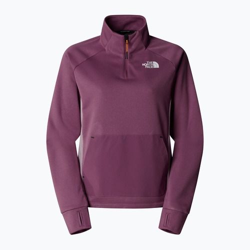 Dámská mikina  The North Face Mountain Athletics Fleece 1/4 Zip midnight mauve/ purple chalk