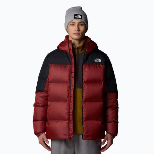 Pánská péřová bunda The North Face Diablo Down 2.0 Hoodie high risk red/black heather