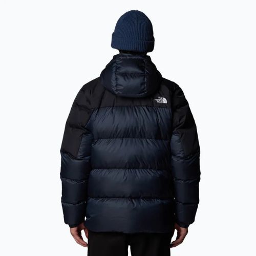 Pánská péřová bunda The North Face Diablo Down 2.0 Hoodie shady blue/black heathe