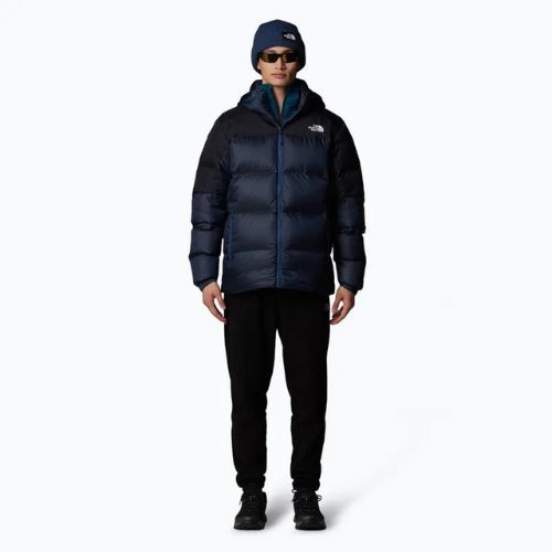 Pánská péřová bunda The North Face Diablo Down 2.0 Hoodie shady blue/black heathe