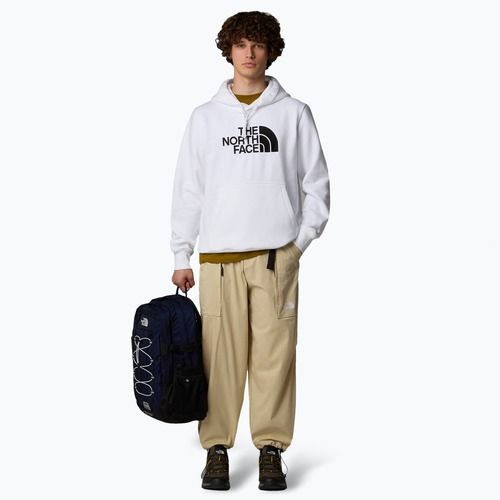 Pánská mikina The North Face Drew Peak Pullover Hoodie white/black