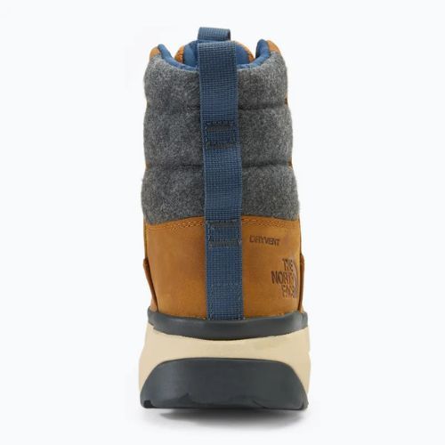 Pánské sněhule The North Face Bergen Leather WP timber tan/red