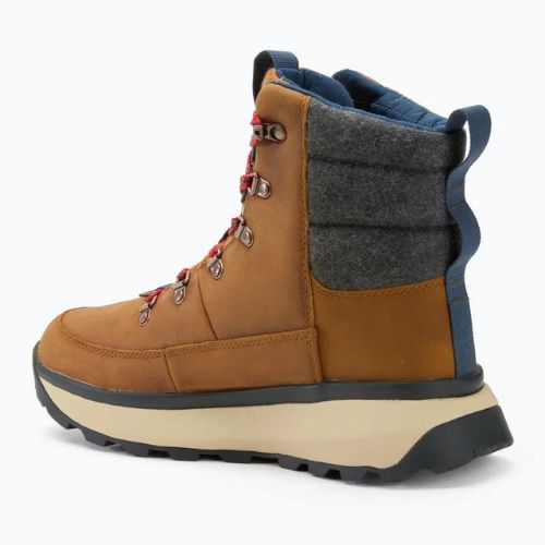 Pánské sněhule The North Face Bergen Leather WP timber tan/red