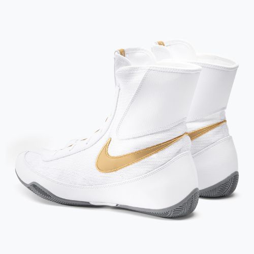 Boxerské boty Nike Machomai 2 white/gold