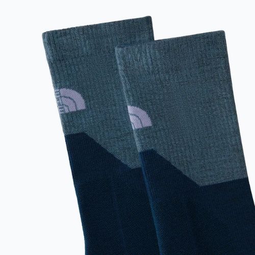 Pánské trekové ponožky The North Face Hiking Crew midnight petrol/algae blue