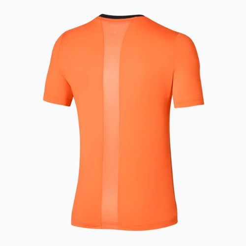 Pánské tenisové tričko Mizuno Release Shadow Tee vibrant orange