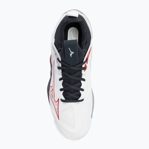 Pánské volejbalové boty  Mizuno Wave Momentum 3 white/salsa/black