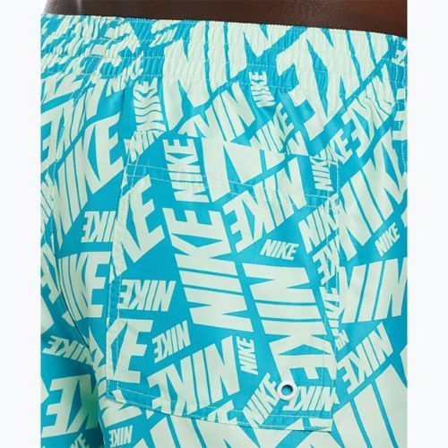 Pánské plavecké šortky Nike Tossed 5" Volley vapor green