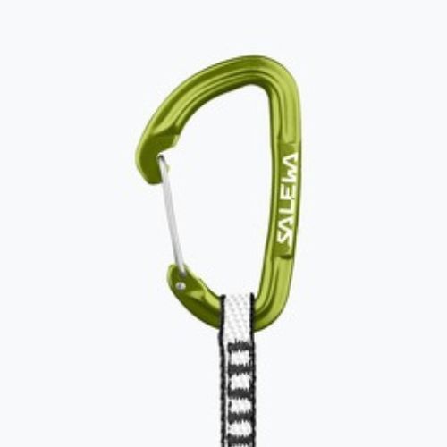 Lezecká expreska  Salewa Expr Set Dyn Hot G3 Wire/Wire fluo green