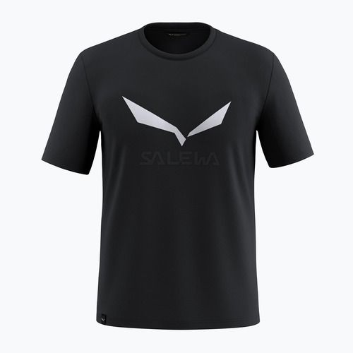 Pánské trekingové  tričko Salewa Solidlogo Dry black out