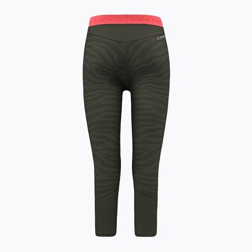 Dámské termo kalhoty Salewa Cristallo Warm AMR 3/4 dark olive