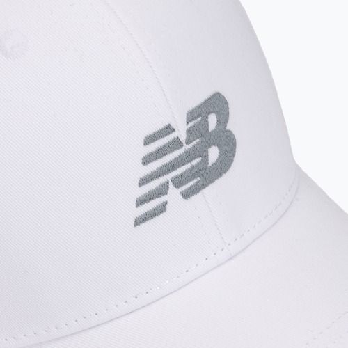 Kšiltovka New Balance 6 Panel Structured Snapback white