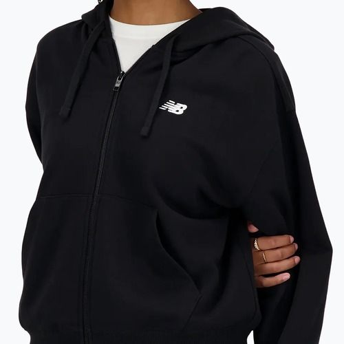 Dámská mikina New Balance French Terry Full Zip black