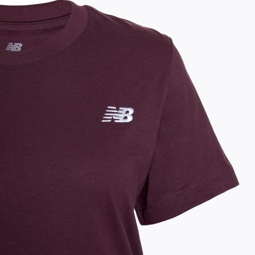Dámské tričko New Balance Essentials Jersey plum brown