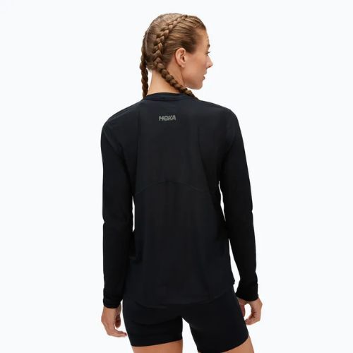 Dámské běžecké tričko Longsleeve HOKA Airolite Run black